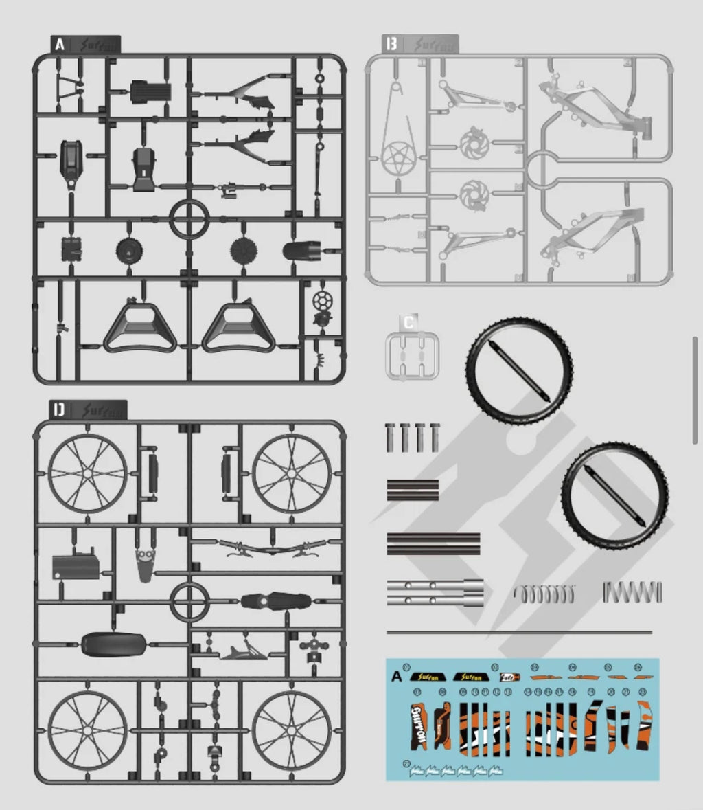 Surron Light Bee X 1:12 Scale Model